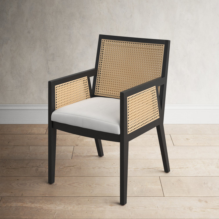 Aurora Linen Arm Chair in Beige